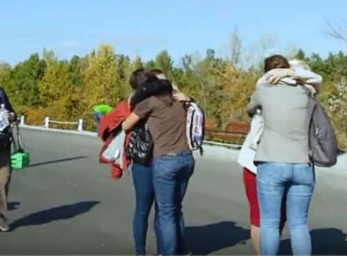 Action at Stanitsa Luganskaya Акція на Станиці Луганська Акция на Станице Луганская